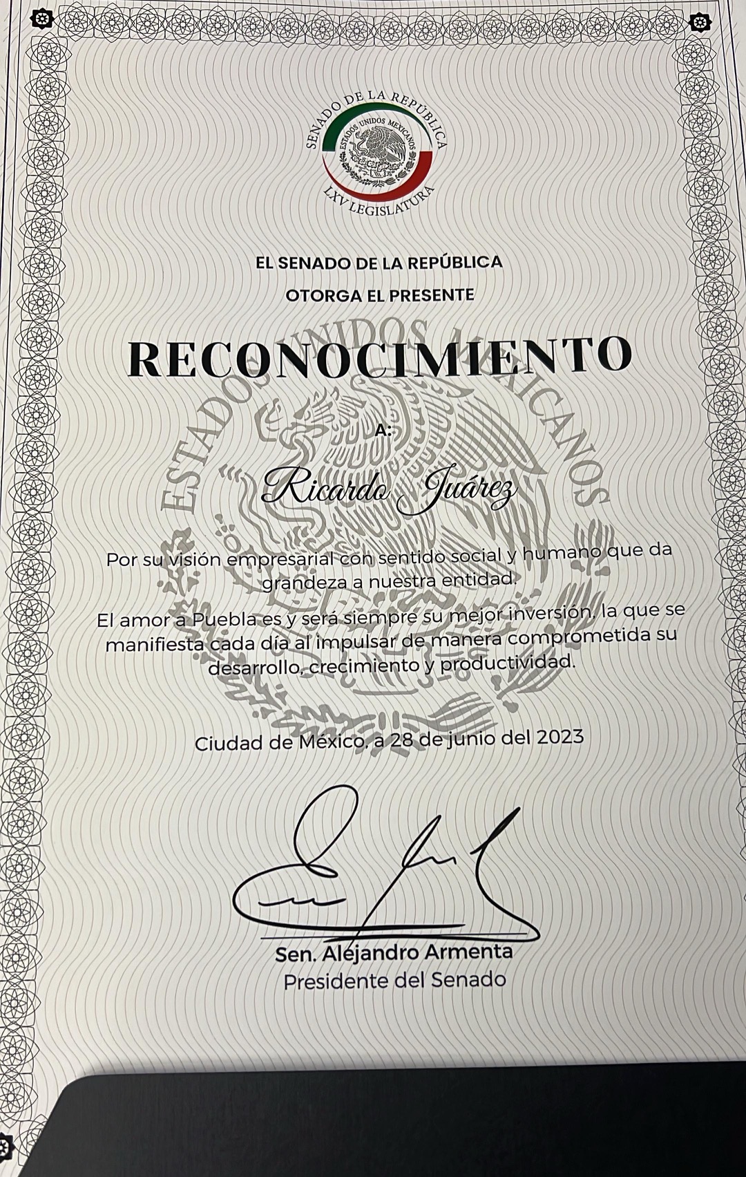 Senado de la República · 2023